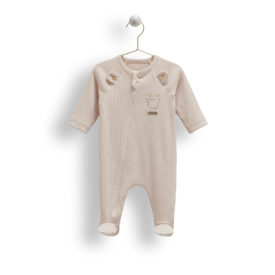 Salopetă „Hello Little Bear” pentru bebeluși – gri deschis