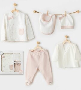 Set Nou-Născut 5 Piese – Balerina